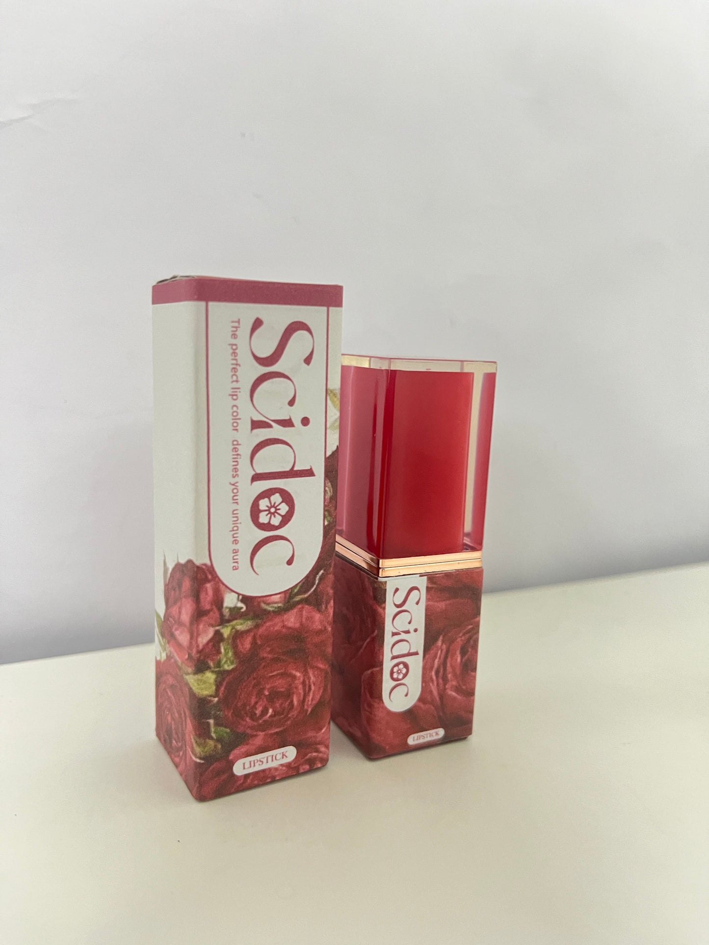 Scidoc Rose Limited Temperature-Changing Lipstick: Natural Vibe with Your Exclusive Lip Color