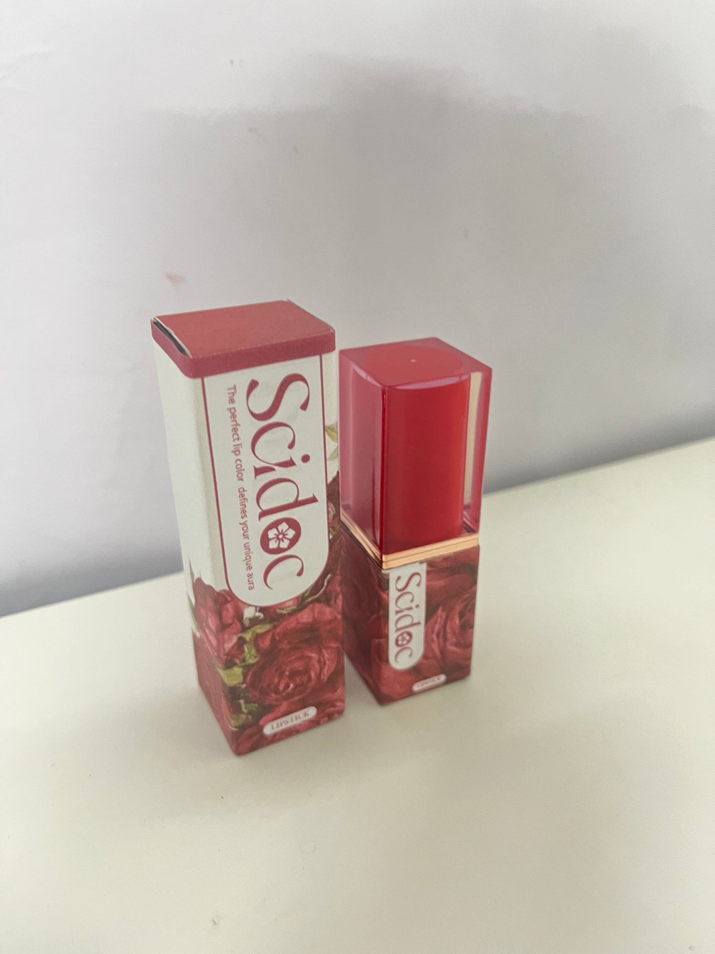 Scidoc Rose Limited Temperature-Changing Lipstick: Natural Vibe with Your Exclusive Lip Color