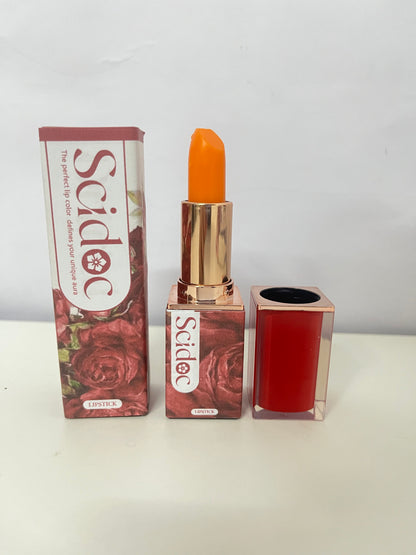 Scidoc Rose Limited Temperature-Changing Lipstick: Natural Vibe with Your Exclusive Lip Color