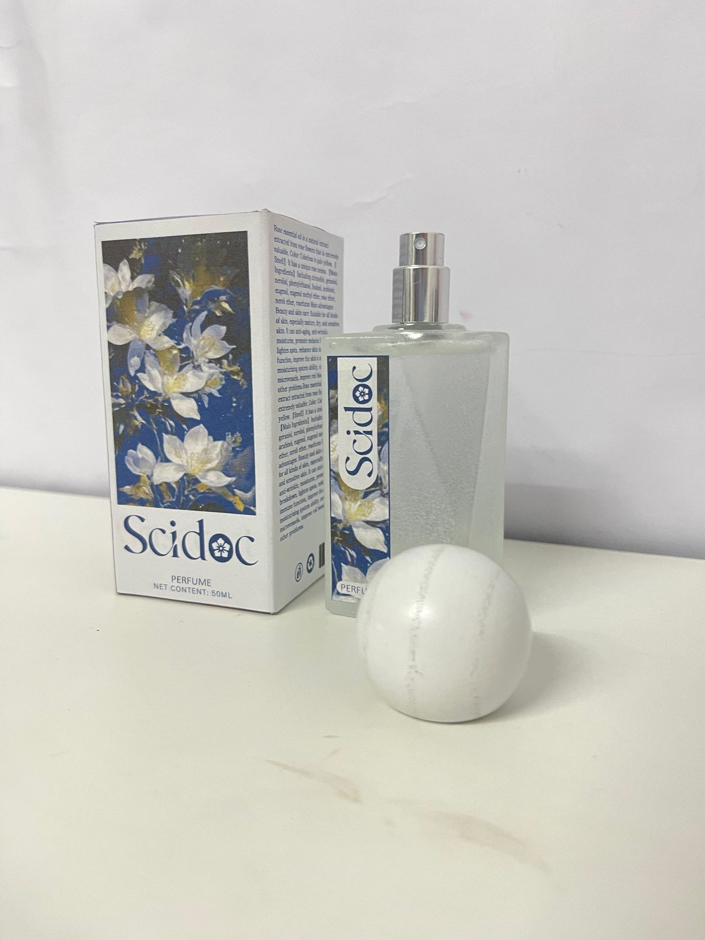 Scidoc White Flower Limited Eau de Toilette: A Fresh & Calming Natural Scent