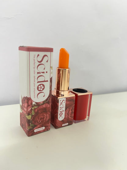 Scidoc Rose Limited Temperature-Changing Lipstick: Natural Vibe with Your Exclusive Lip Color