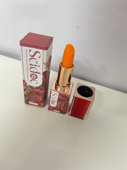 Scidoc Rose Limited Temperature-Changing Lipstick: Natural Vibe with Your Exclusive Lip Color