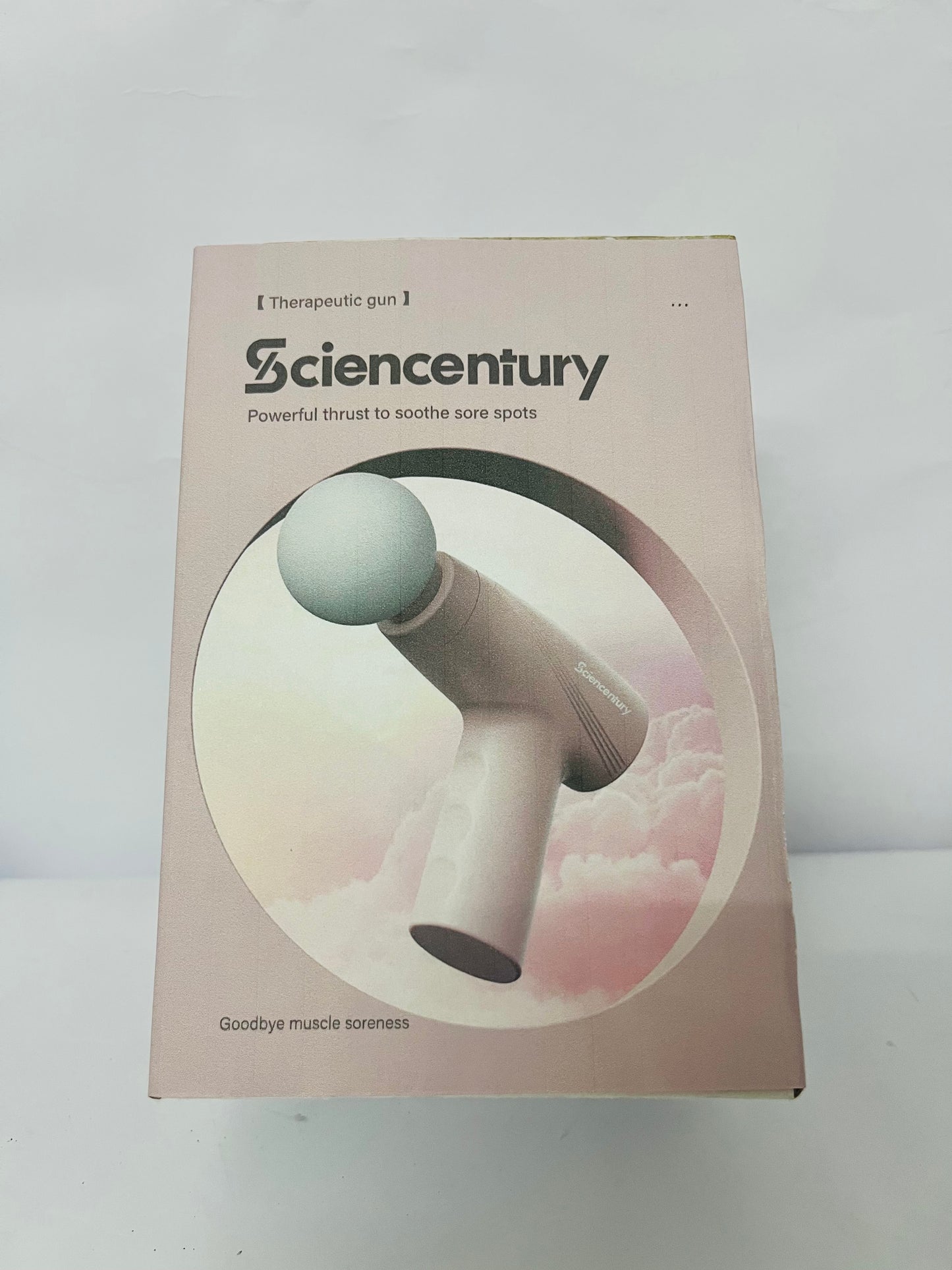 Sciencentury Deep Tissue Massage Gun - Professional Grade Percussion Therapy Device for Muscle Recovery, Powerful High-Torque Quiet Electric Massager for Athletes, Relieves Pain & Soreness