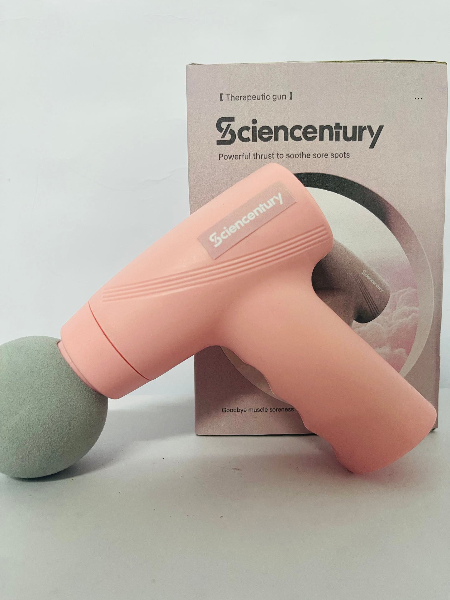 Sciencentury Deep Tissue Massage Gun - Professional Grade Percussion Therapy Device for Muscle Recovery, Powerful High-Torque Quiet Electric Massager for Athletes, Relieves Pain & Soreness