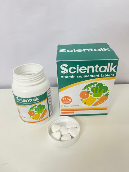 【Scientalk Vitamin Supplement Tablets】—— Daily Nutritional Boost from Vegetable-Based Formula