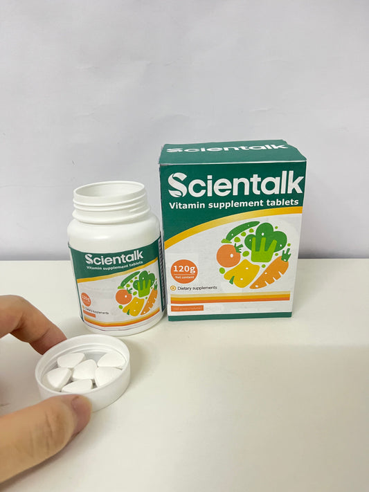 【Scientalk Vitamin Supplement Tablets】—— Daily Nutritional Boost from Vegetable-Based Formula