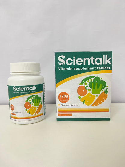 【Scientalk Vitamin Supplement Tablets】—— Daily Nutritional Boost from Vegetable-Based Formula