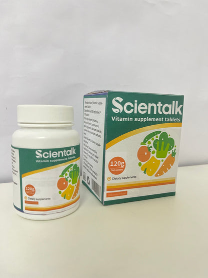 【Scientalk Vitamin Supplement Tablets】—— Daily Nutritional Boost from Vegetable-Based Formula
