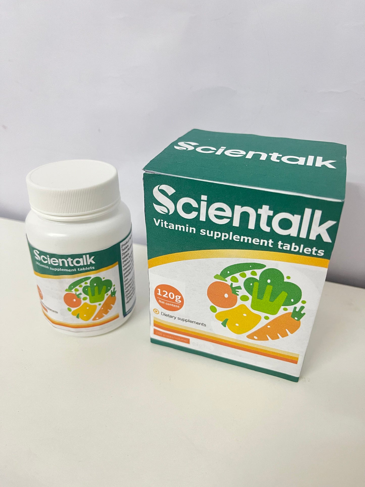 【Scientalk Vitamin Supplement Tablets】—— Daily Nutritional Boost from Vegetable-Based Formula