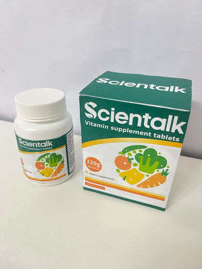 【Scientalk Vitamin Supplement Tablets】—— Daily Nutritional Boost from Vegetable-Based Formula