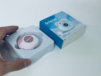 Scipow Retro-Style Wireless Bluetooth Earbuds Water/Sweat/Slip Resistant Comfortable Fit A Stylish Companion for Daily Audio