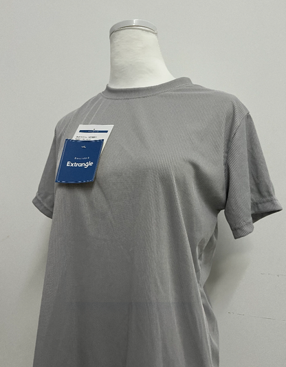 Extrangle Workout T -Shirts - Casual Black Quick Dry Moisture Wicking T-Shirts Crew Neck Short Sleeve for Gym Athletic Running