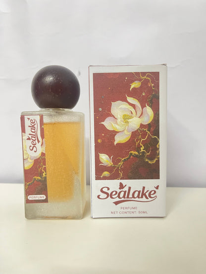 【SeaLake Magnolia Perfume】—— Elegant Fragrance with Artistic Packaging