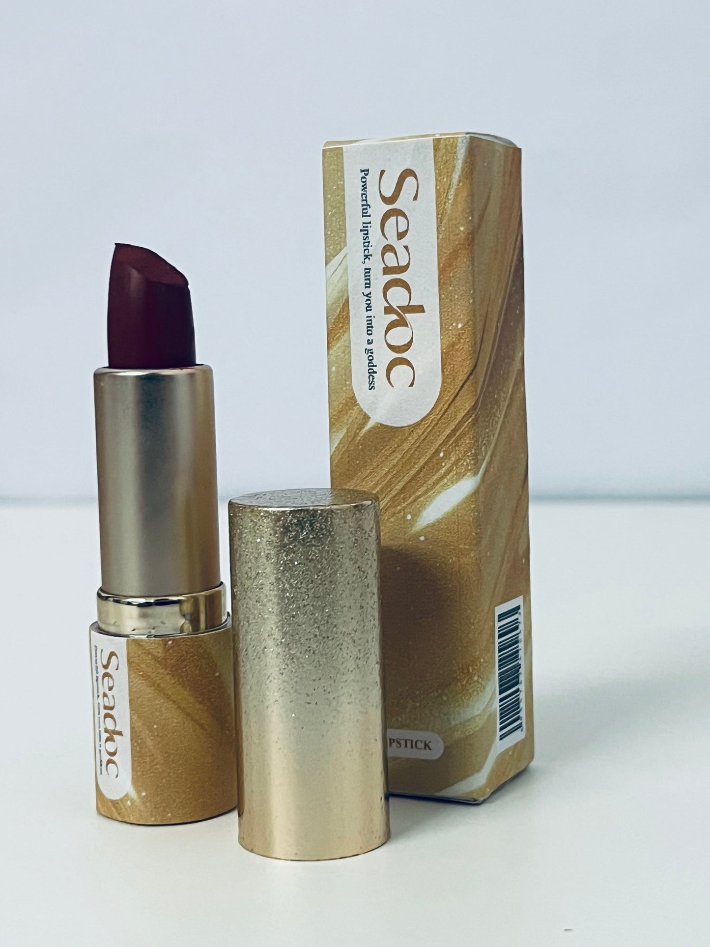 Seadoc Rich Matte Wine Lipstick High Pigmentation Luxury Packaging A Highlight for Atmospheric Makeup