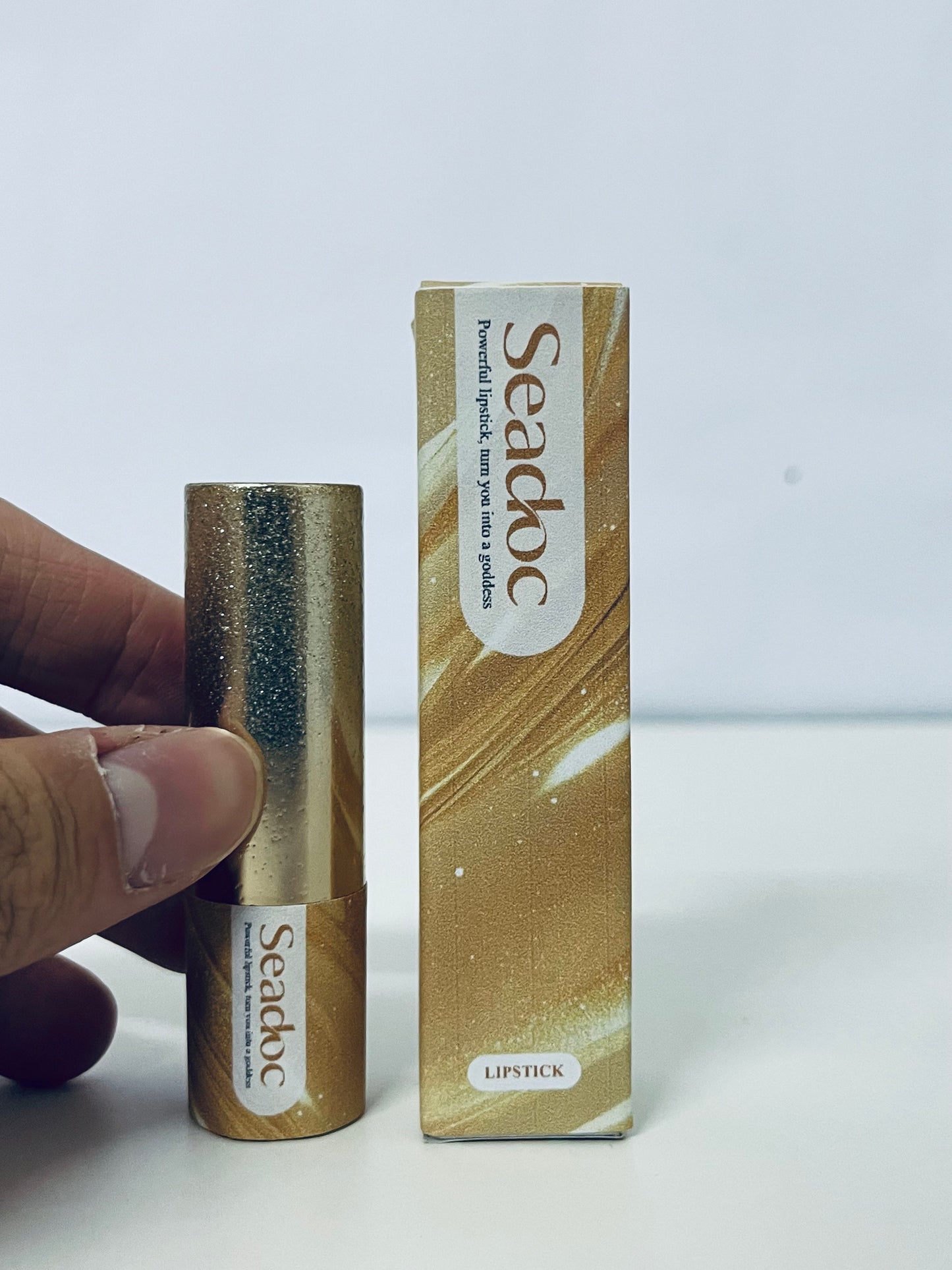 Seadoc Rich Matte Wine Lipstick High Pigmentation Luxury Packaging A Highlight for Atmospheric Makeup