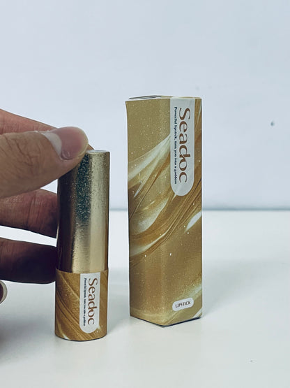 Seadoc Rich Matte Wine Lipstick High Pigmentation Luxury Packaging A Highlight for Atmospheric Makeup
