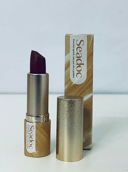 Seadoc Rich Matte Wine Lipstick High Pigmentation Luxury Packaging A Highlight for Atmospheric Makeup