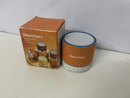 [Searchero Loudspeakers]——Searchero Portable Bluetooth Speaker with RGB Lights - Mini Size, Rich Bass, Wireless Speaker for Outdoor & Home
