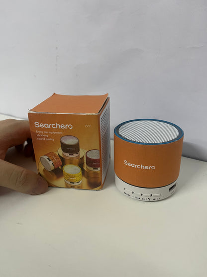 [Searchero Loudspeakers]——Searchero Portable Bluetooth Speaker with RGB Lights - Mini Size, Rich Bass, Wireless Speaker for Outdoor & Home