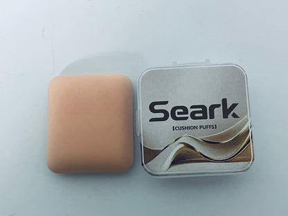 Seark 1Set Soft Makeup for Foundation Dual Use Powder Applicator for Face Powder Puff for Loose Powder Wet Dry Makeup Gentle Texture Skin Friendly Sponge