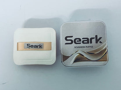 Seark 1Set Soft Makeup for Foundation Dual Use Powder Applicator for Face Powder Puff for Loose Powder Wet Dry Makeup Gentle Texture Skin Friendly Sponge