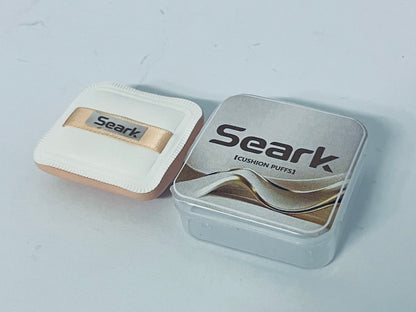 Seark 1Set Soft Makeup for Foundation Dual Use Powder Applicator for Face Powder Puff for Loose Powder Wet Dry Makeup Gentle Texture Skin Friendly Sponge