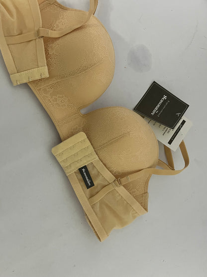 Seasonature  Minimizer Bras for Women Full Coverage Seamless Unlined Lace Bra with Underwire Support for Large Breasts, T-Shirt Bra