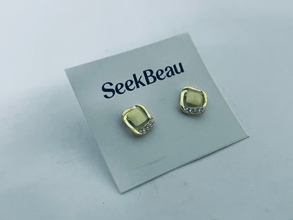 SeekBeau Small Hypoallergenic Surgical Steel Earrings for Sensitive Ears
