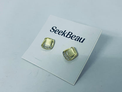 SeekBeau Small Hypoallergenic Surgical Steel Earrings for Sensitive Ears