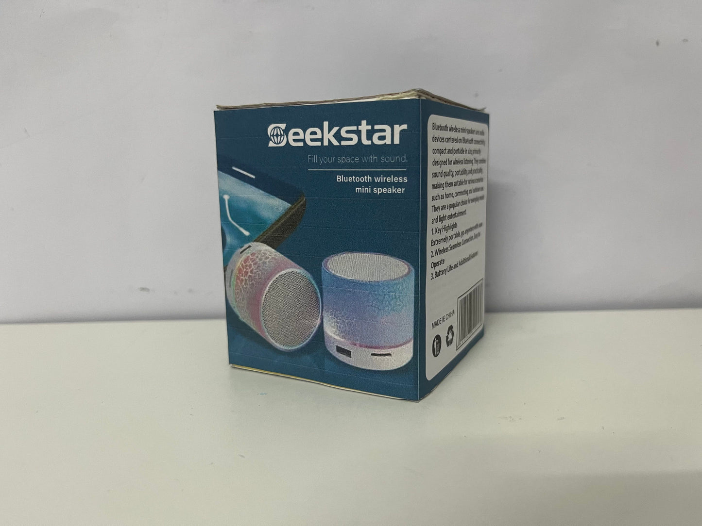 [Seekstar Loudspeakers]-Portable Bluetooth Speaker - Mini Subwoofer Outdoor Audio Device