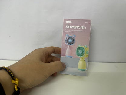 Sevenorth Cute Cat Handheld Mini Fan A Portable Cooling Essential for Summer