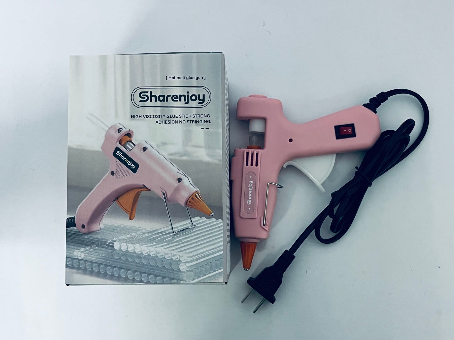 Sharenjoy Mini Hot Melt, High Temp for School Crafts DIY Arts and Quick Home Repairs