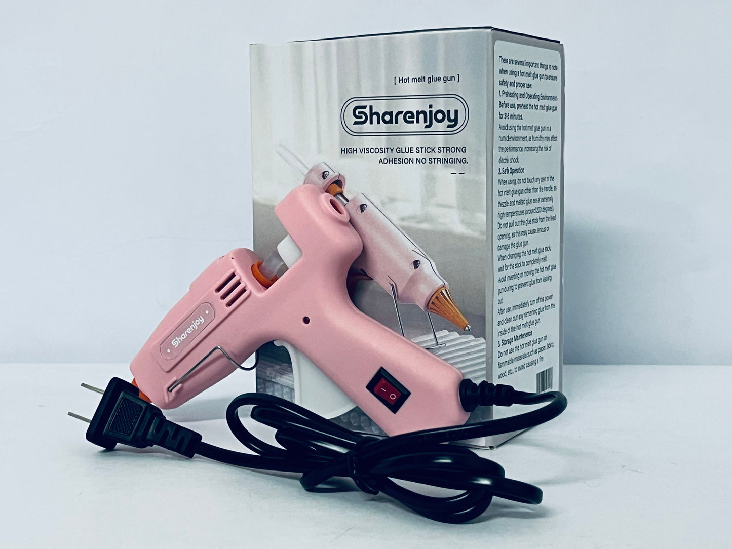 Sharenjoy Mini Hot Melt, High Temp for School Crafts DIY Arts and Quick Home Repairs