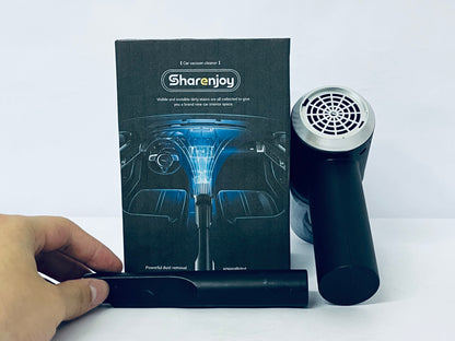 Sharenjoy Hand Vacuum for Quick Cleanup with Crevice Tool and Washable Filter