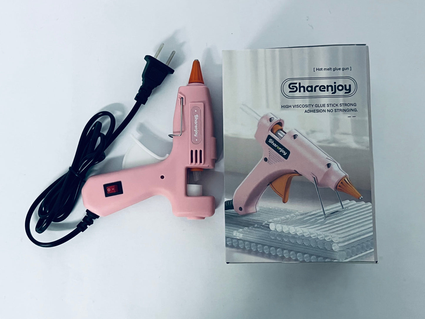 Sharenjoy Mini Hot Melt, High Temp for School Crafts DIY Arts and Quick Home Repairs