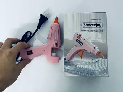Sharenjoy Mini Hot Melt, High Temp for School Crafts DIY Arts and Quick Home Repairs