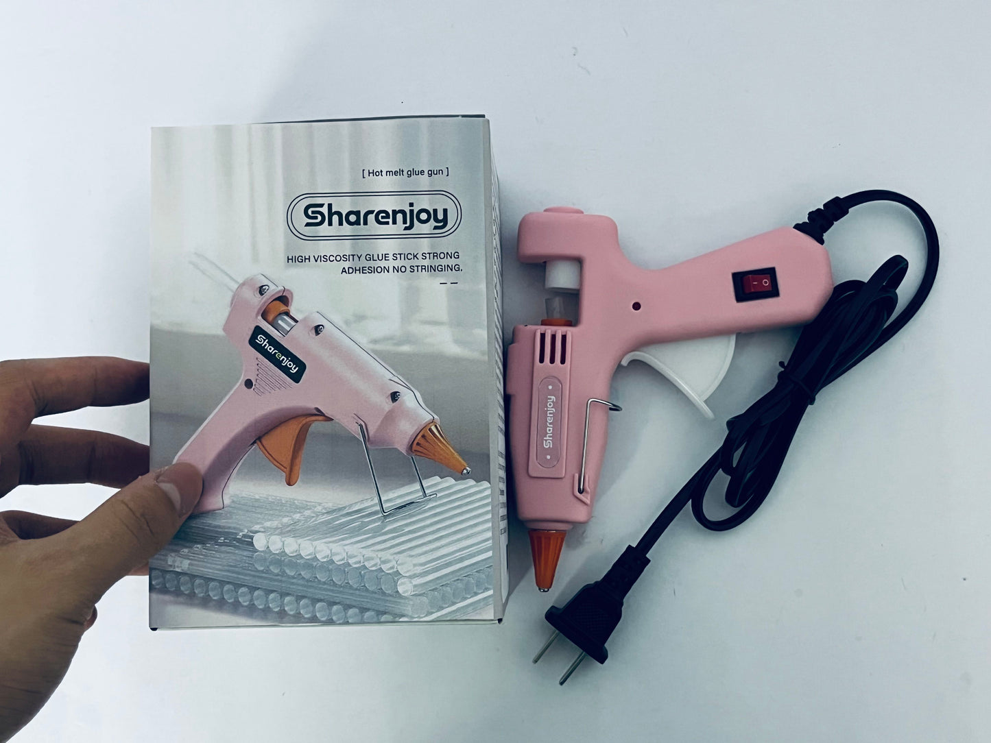 Sharenjoy Mini Hot Melt, High Temp for School Crafts DIY Arts and Quick Home Repairs