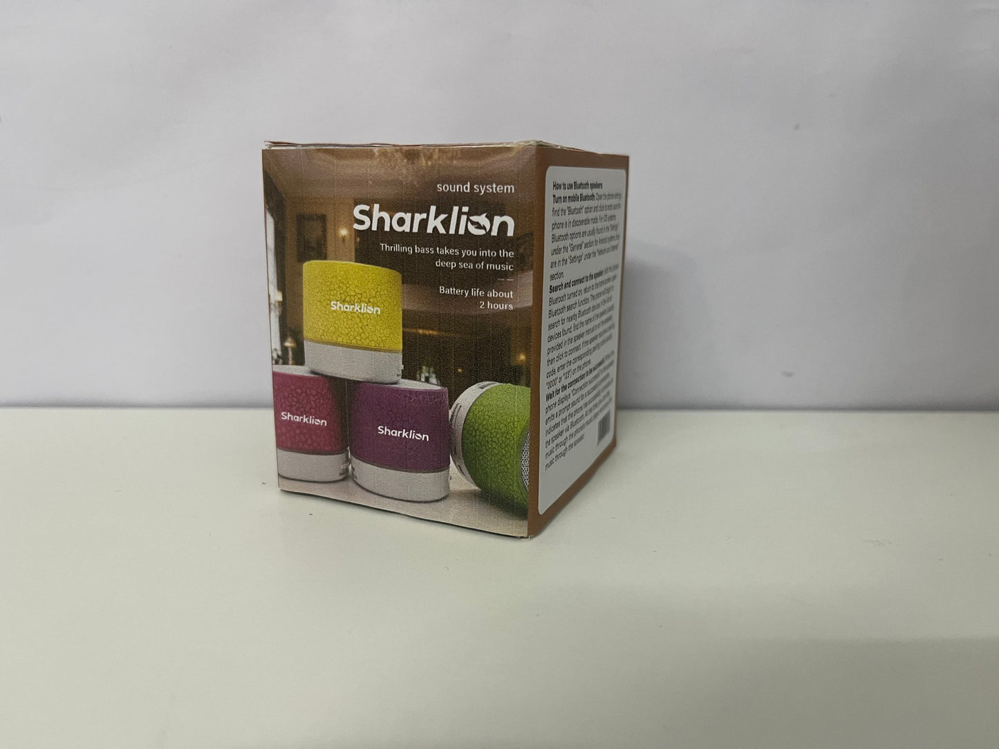 [Sharklion Loud speakers]——Sharklion Colorful Mini Bluetooth Speaker | Pocket-Sized, Powerful Bass