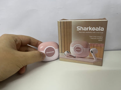 [Sharkoala  Ear phones]——Sharkoala Retro Aesthetic Wireless Earbuds | Stylish Design & Long Battery Life for Daily Use