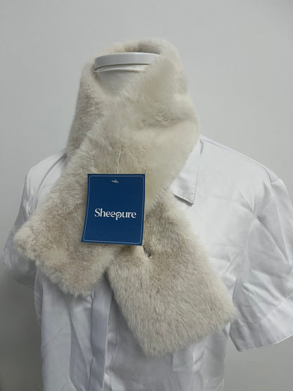 [Sheepure Scarfs]——Sheepure Faux Rabbit Fur Scarf - Soft & Skin-Friendly Winter Neck Warmer