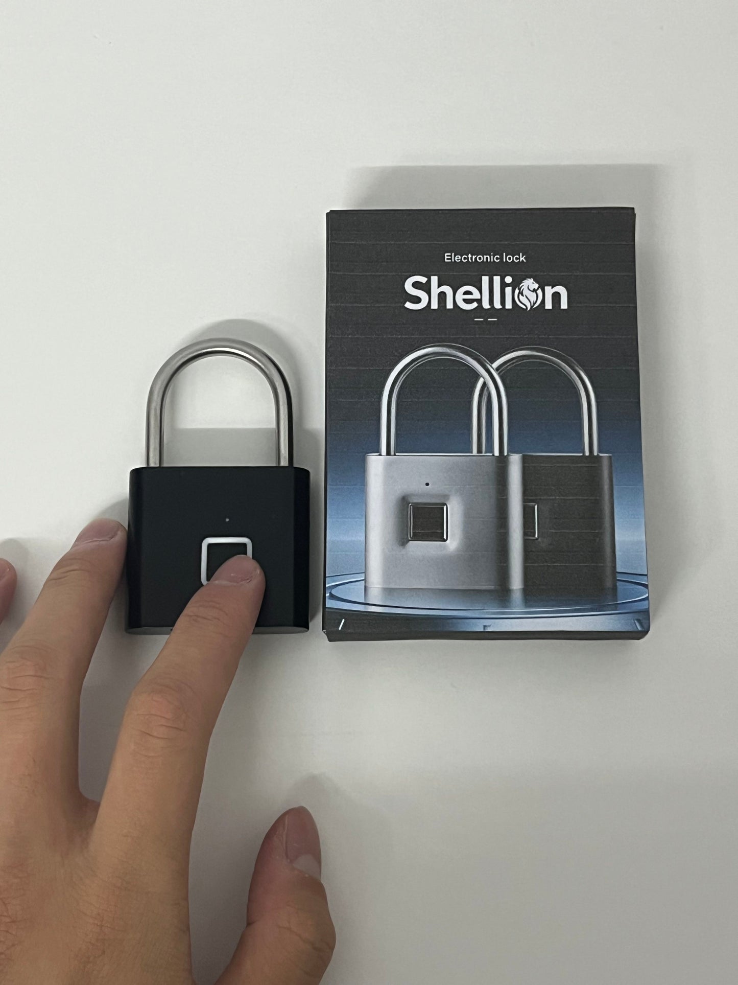 [Shellion Electric locks]——Smart Fingerprint Padlock - Waterproof & Rustproof Electronic Lock