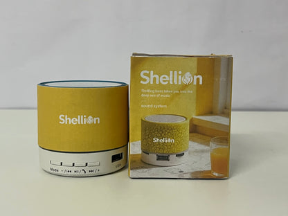 [Shellion Loudspeakers]——Portable Bluetooth Speaker - Mini Heavy Bass Desktop Audio
