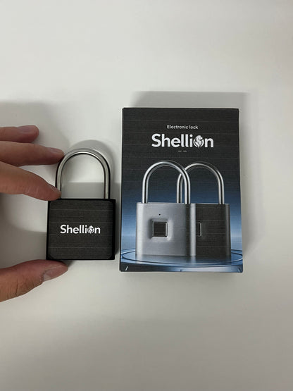 [Shellion Electric locks]——Smart Fingerprint Padlock - Waterproof & Rustproof Electronic Lock