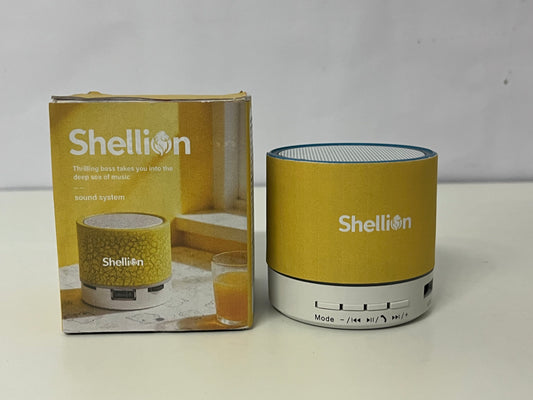 [Shellion Loudspeakers]——Portable Bluetooth Speaker - Mini Heavy Bass Desktop Audio