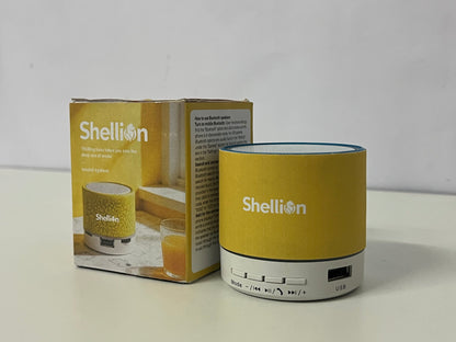 [Shellion Loudspeakers]——Portable Bluetooth Speaker - Mini Heavy Bass Desktop Audio