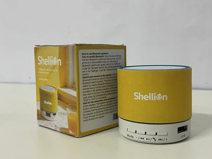 [Shellion Loudspeakers]——Portable Bluetooth Speaker - Mini Heavy Bass Desktop Audio