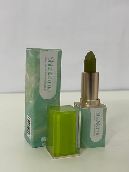 [Shielderma Lipsticks]-Green Grape Temperature-Activated Tinted Lipstick - Hydrating Color-Changing Lip Balm