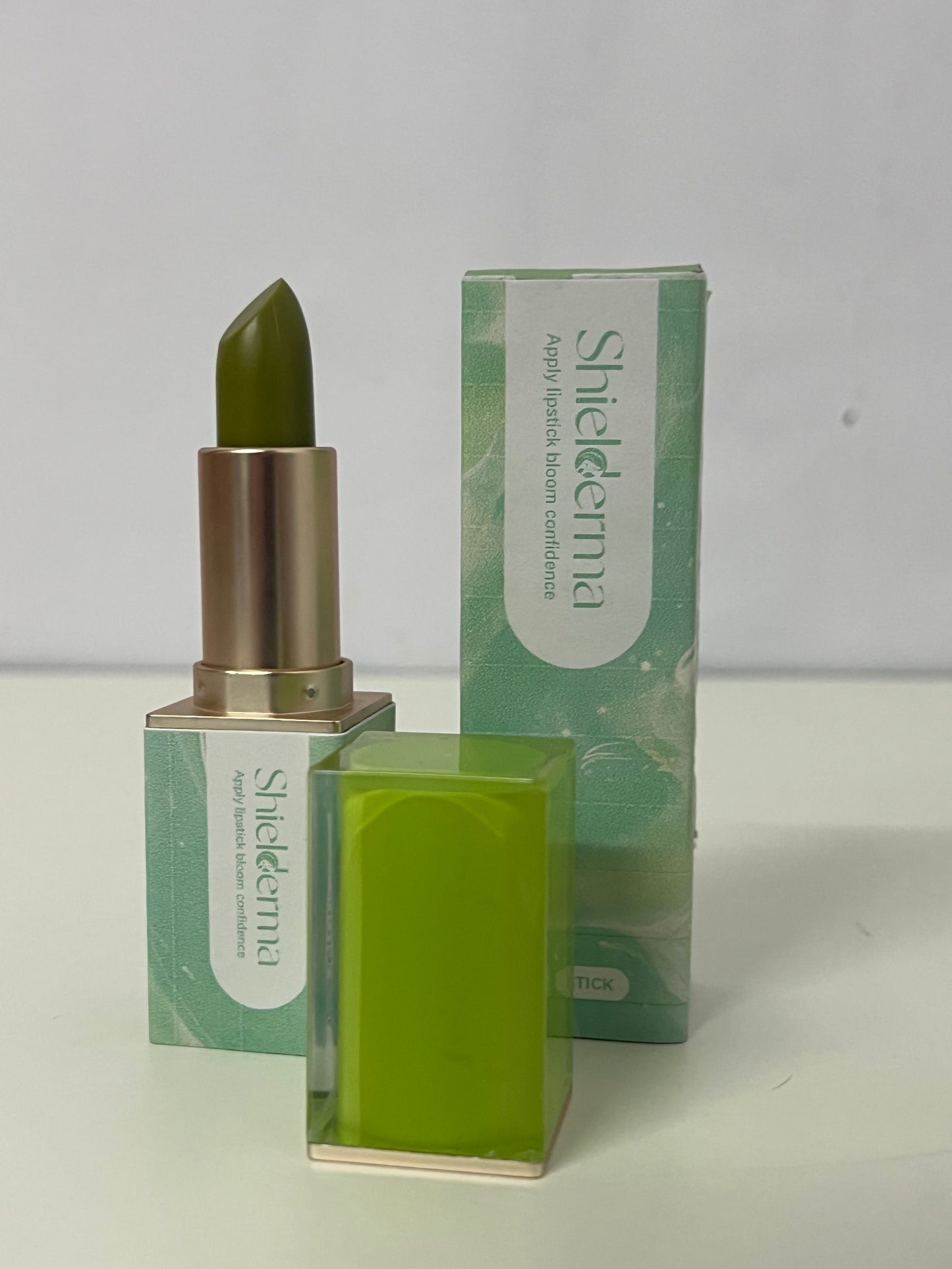[Shielderma Lipsticks]-Green Grape Temperature-Activated Tinted Lipstick - Hydrating Color-Changing Lip Balm
