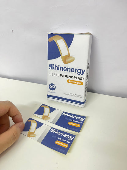 Shinenergy Stretch Sterile Adhesive Bandages: Reliable Protection for Daily Wounds