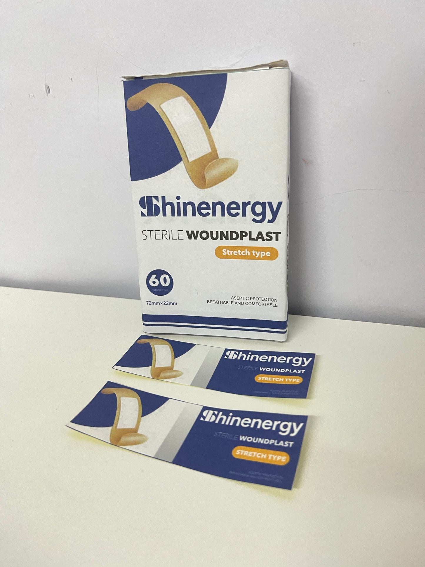 Shinenergy Stretch Sterile Adhesive Bandages: Reliable Protection for Daily Wounds